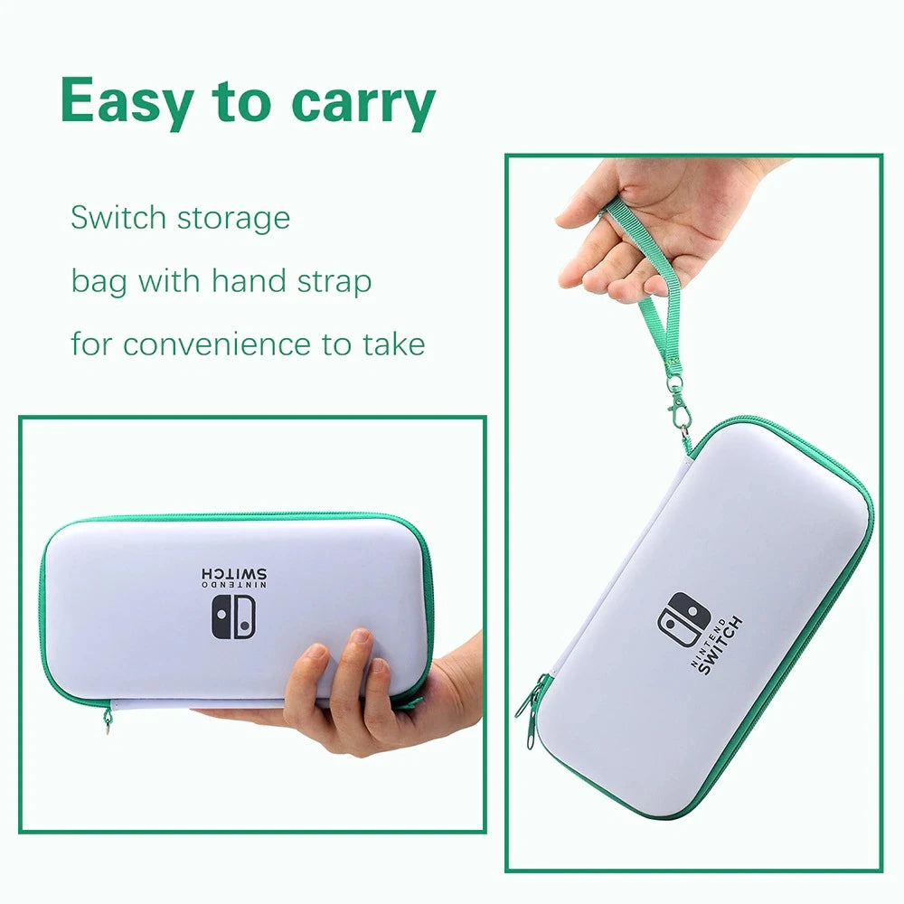 New Switch OLED Storage Carrying Case  7 in 1 Kit for Nintendo Switch OLED Crystal Shell For Switch Oled Accessories