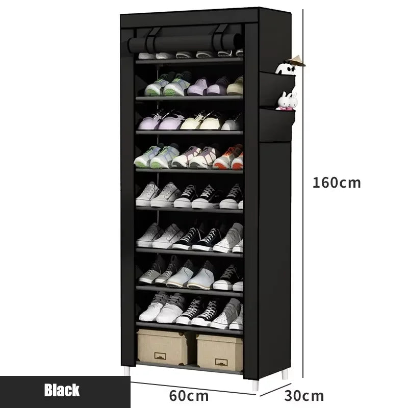 style dormitory door simple cabinet simple shoe rack multi-layer space saving and economical home dustproof shoe cabinet New