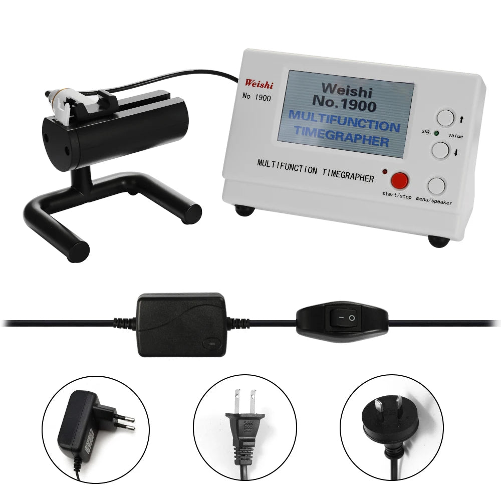 WeiShi No.1000/No.1900 Timegrapher Watch Testing Tool Watch Tester for Repairers Hobbyists Watch Test Repairing Tool Timing Test