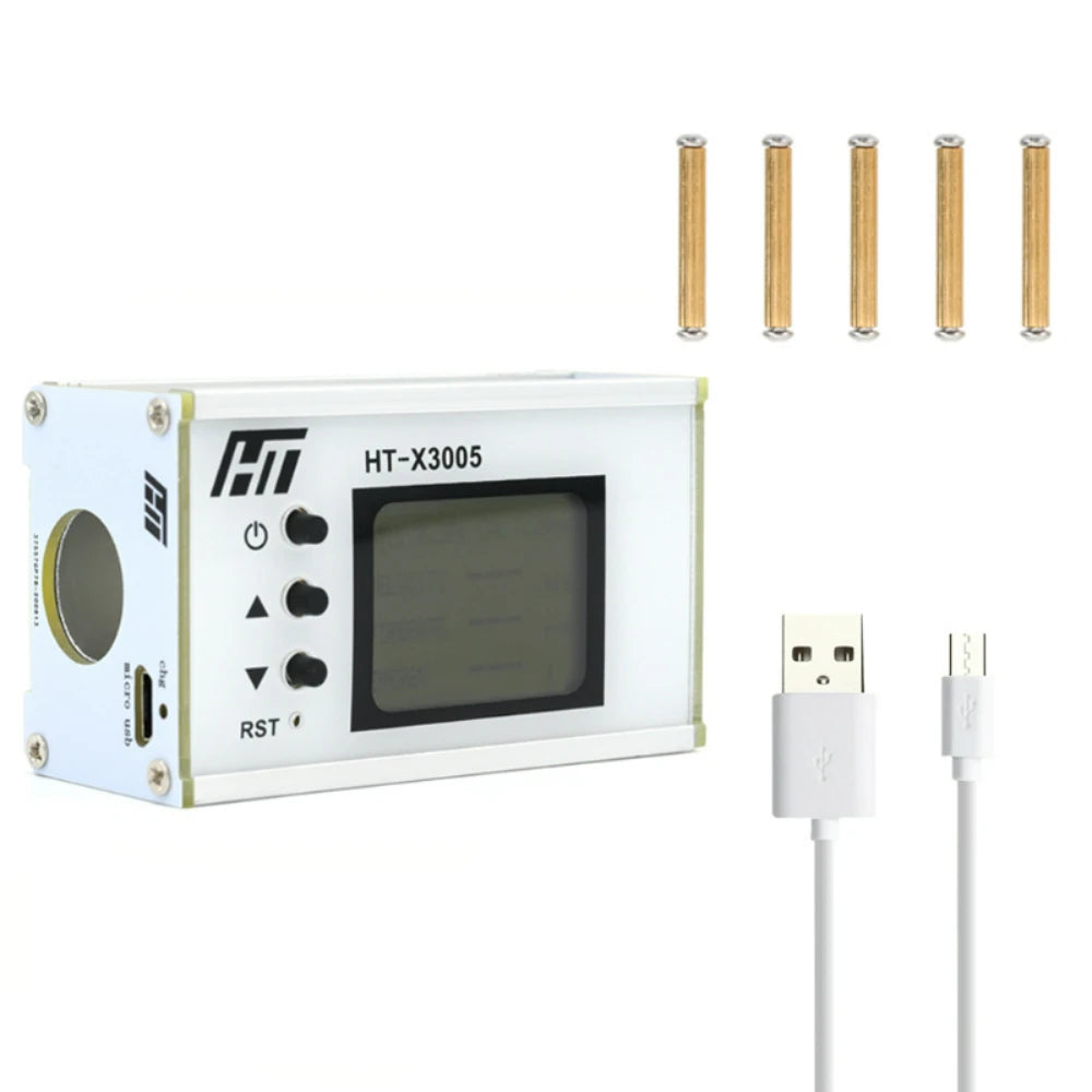 1-999m/s Speed Meter for Shooting Speed Meter Ball Velocity Energy Measurement Shooting Chronograph Bullet Speed Tester HT-X3006