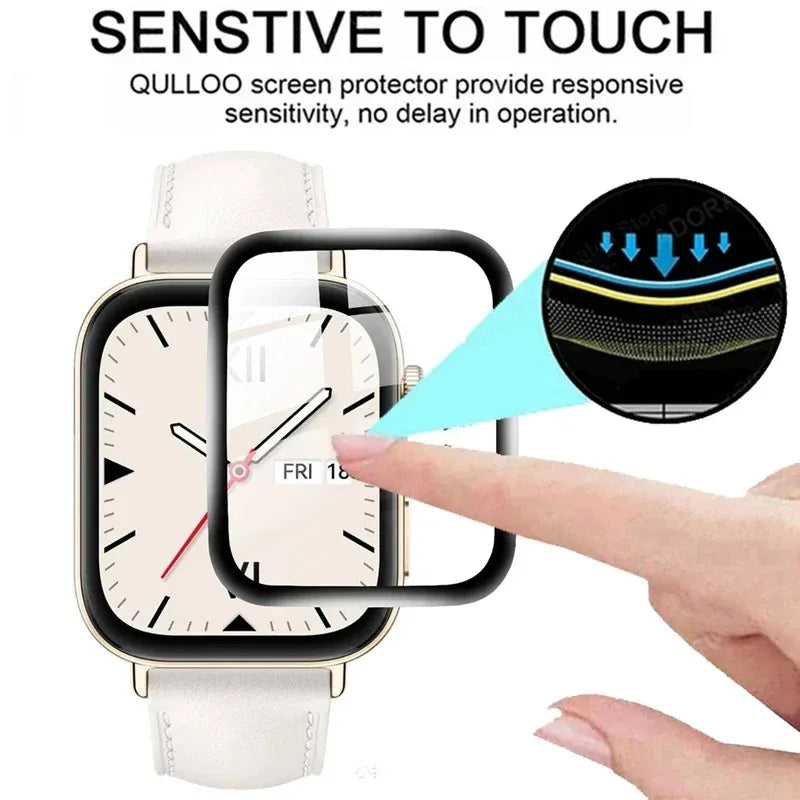 Tempered Film for HUAWEI Watch FIt 3 Accessories Anti scratch Full Curved Screen Protector for smartwatch huawei Watch FIt 3