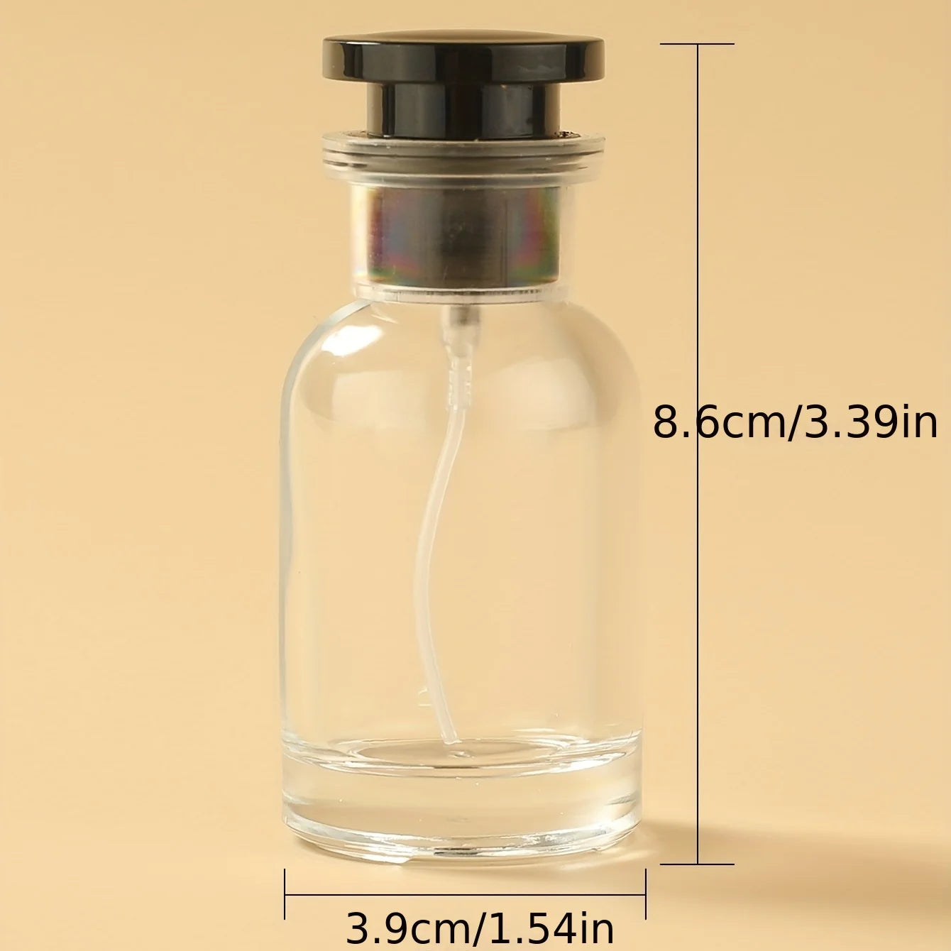 5PCS 30ml Perfume Bottle Spray High-end Glass Portable Travel High-end Perfume Bottle Empty Containers