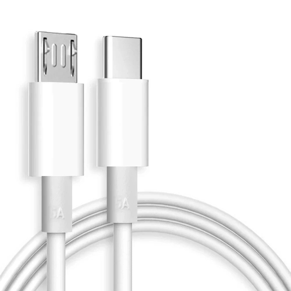 NNBILI USB Type C to Micro 5V/2.4A Fast Charging 480Mbps Data Transfer OTG Adapter Cable For Samsung Xiaomi Huawei Macbook Pro