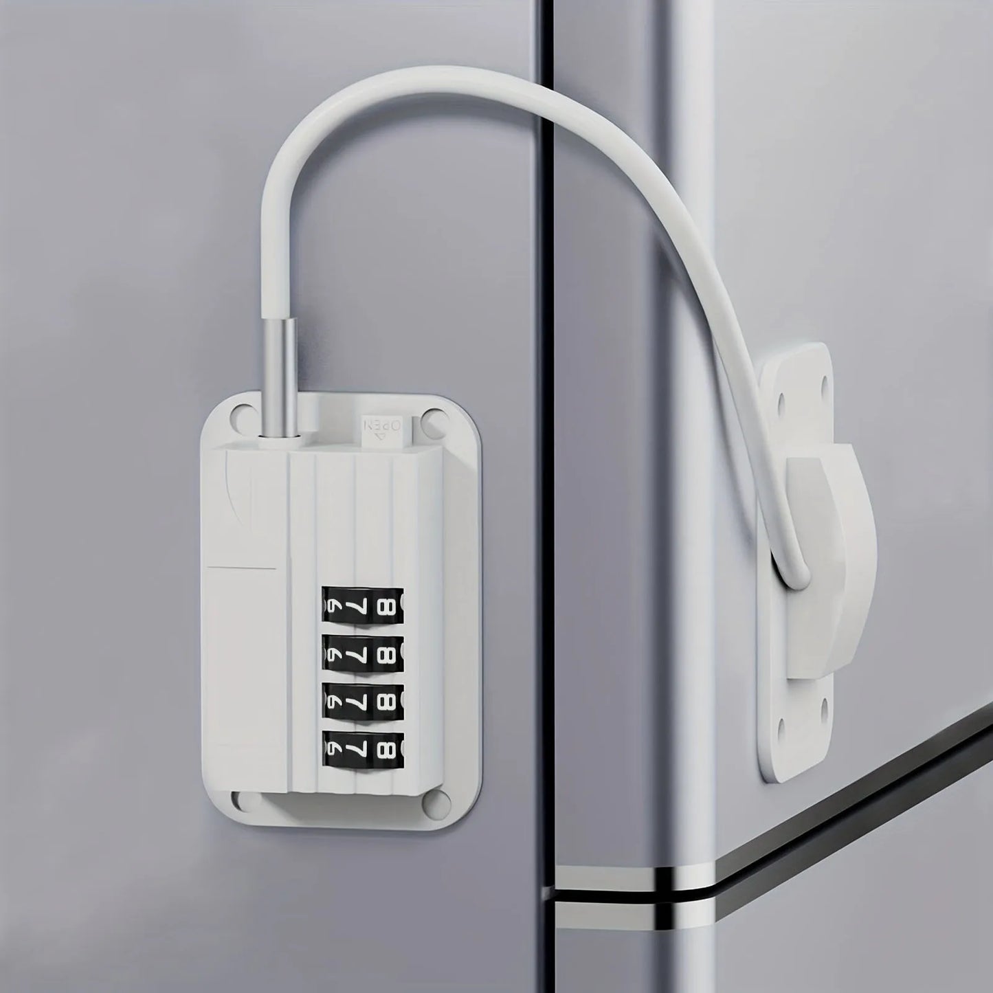 Refrigerator Fridge Freezer Door Lock With Password Proof Refrigerator Door Lock For Kitchen Refrigerator Cabinets And Drawers