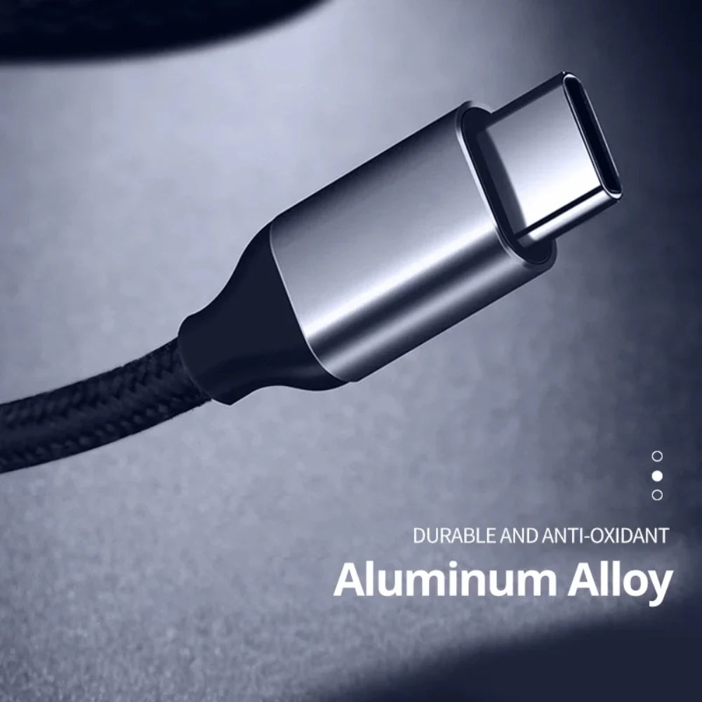 NNBILI HiFi USB Type C To 3.5 Jack Earphone Adapter USB-C 3 5mm Audio Cable Converter For IPhone 15 Series Samsung Galaxy Huawei