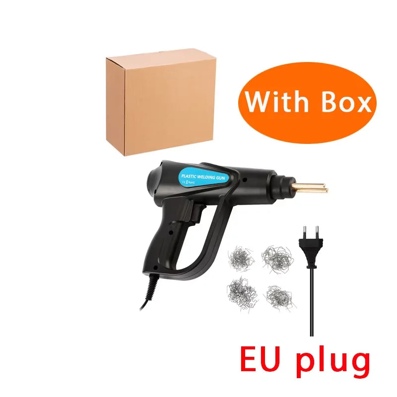 New Heat Gun Plastic Welding Machine Bumper Soldering Iron Staples Bumper Repair Car Tools Kit HOT Stapler Plastic Welder