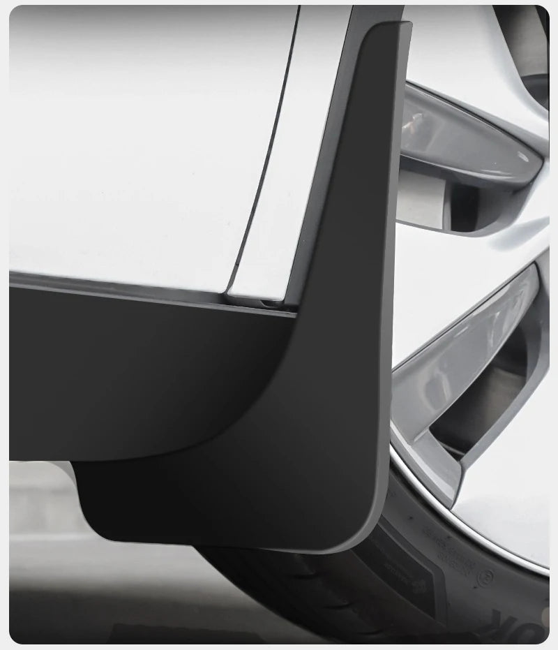 NovaAcc Fender Mud Flaps for Tesla Model Y 2017 to 2024 Model 3 2021 to 2023 2024 Highland Flexible Mud Guards for Tesla