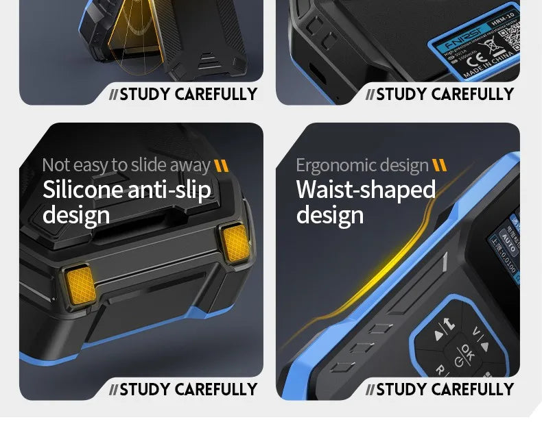 FNIRSI HRM-10 18650 Battery Voltage Internal Resistance Tester High-precision Trithium Lithium lron Phosphate Battery Tester