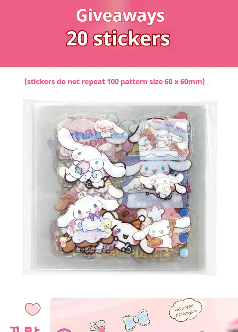 New Sanrio Kuromi Painting Notebook Children'S Sketching Coloring Copy Notebook Elementary School Cartoon Anime Line Draft