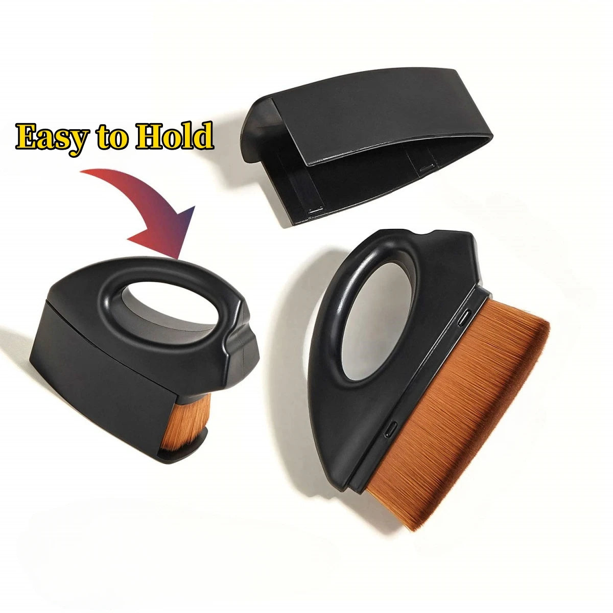 1-2PCS Car Interior Cleaning Brushs Leather Plastic Wheel Rim Detailing Brush High Density Portable Car Cleaning For Auto Brush