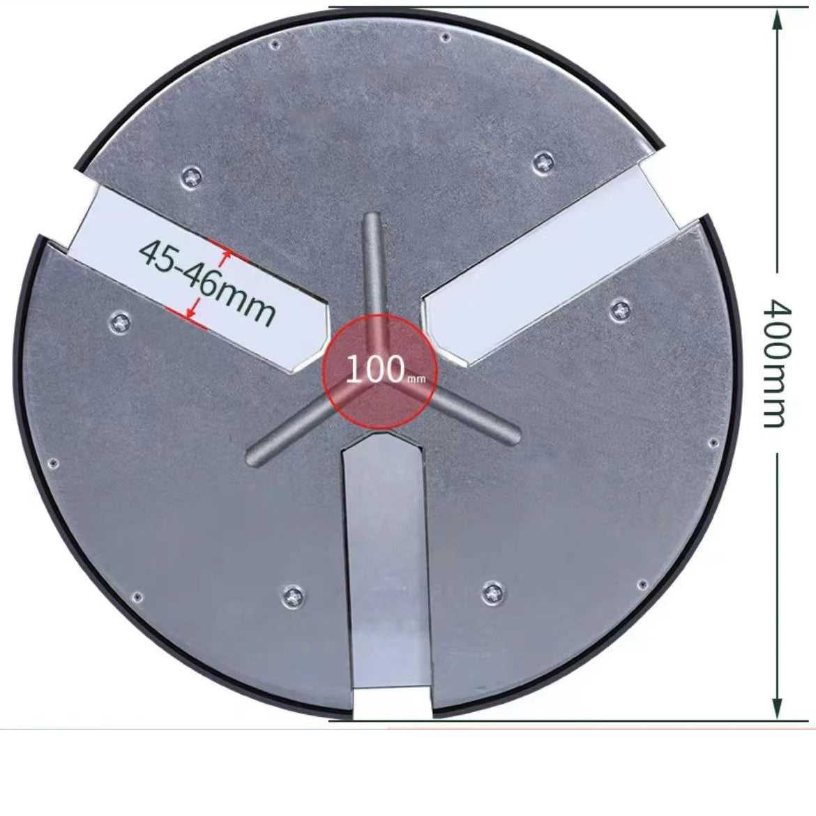 K11-200 K11-250 K11-320 Aluminum chuck cover, dustproof cap waterproof and iron cut dustproof chuck