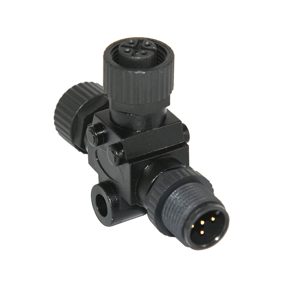 NMEA 2000 T Connector Terminator 3 ports 6 ports Plug Adapter Cable 0.5m~4m Length Cables NMEA 2000 DC 9-30V ABS Car Accessories