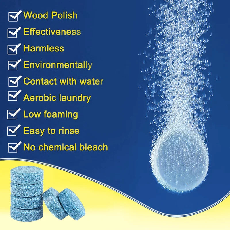 10pcs car Solid Cleaner Compact for VW Polo Golf 7 Tiguan for Skoda Octavia Karoq for SEAT Ateca Leon Ibiza