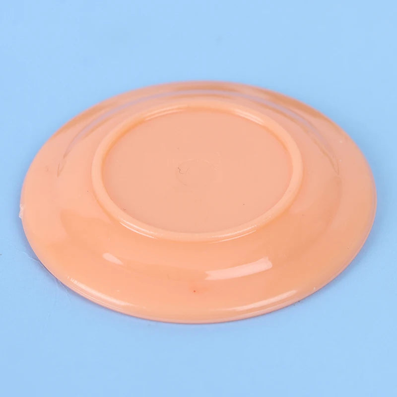5pcs 1:12 Dollhouse Miniatures Dishes Plate Pretend Play Kitchen Accessories Toy