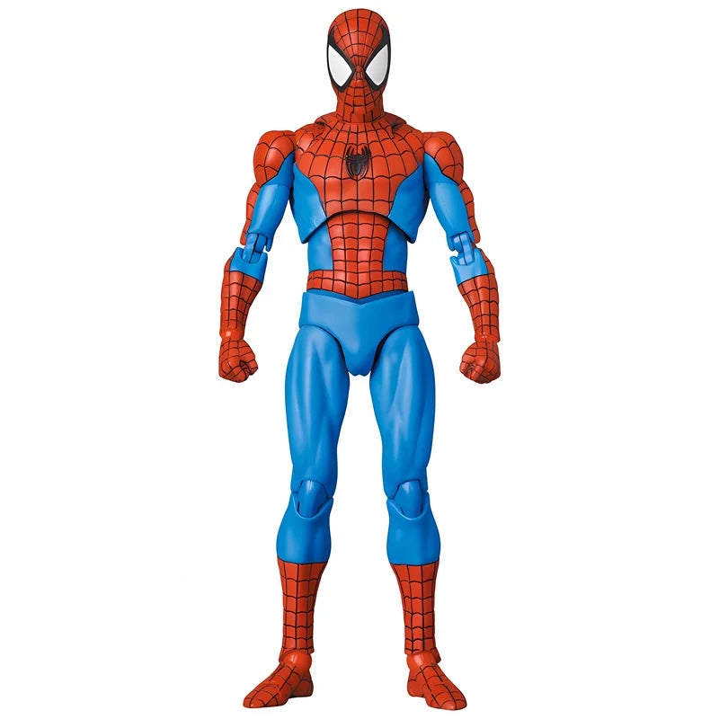 15cm Spiderman Mafex 185 Classic Costume Anime Figure Ver Miles Morales CT Toys 2099 Spider-man Action Figure Figurine Toys Gift
