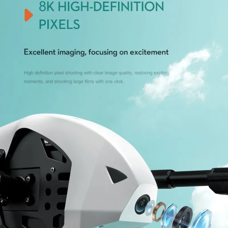 New KS66 4K Drone 8K Professional HD Dual Camera GPS 5G WIFI FPV Optical Flow Localization Brushless Motor RC Quadcopter 9000M