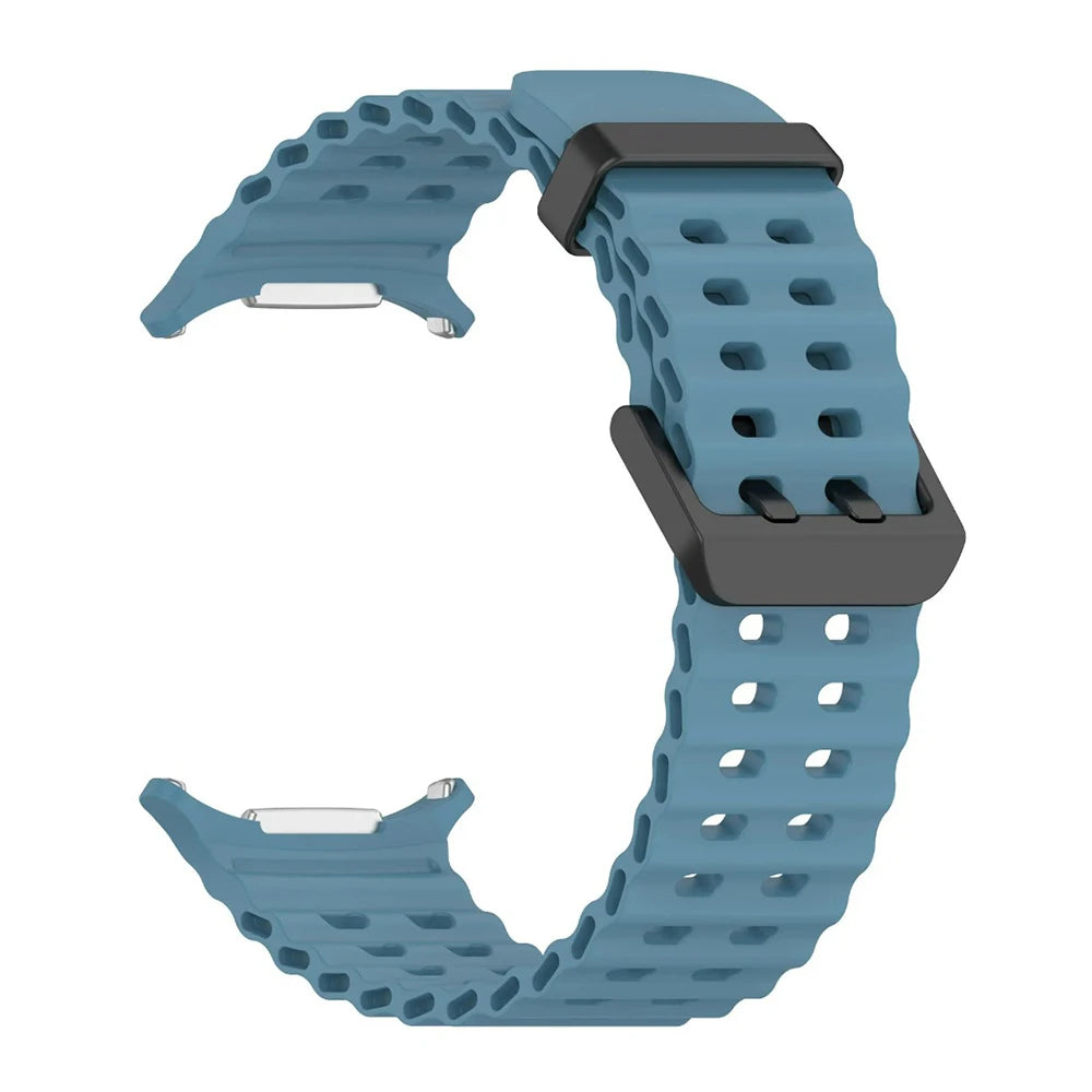 Ocean Strap for Samsung Galaxy Watch Ultra 2025 Sports Silicone Band for Galaxy Watch 8-7 Ultra 47mm Official Original Wristband