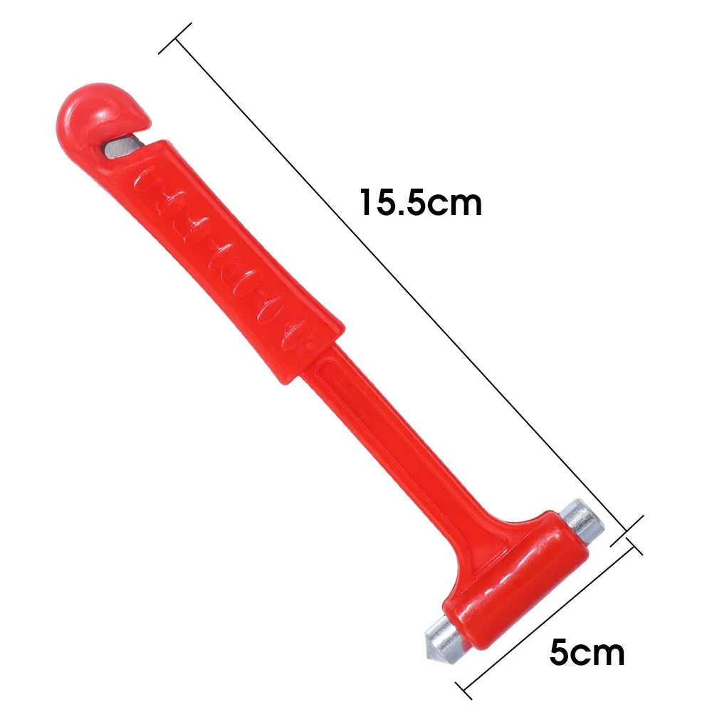 Car Buses Trucks Safety Hammer Multifunctional Seat Belt Cutter Window Breaking Hammer Portable Emergency Rescue Escape Tool