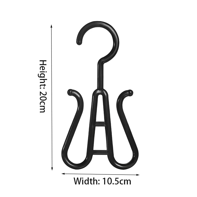 1Set Wig Storage Bag With Hanger Hair Bags With Plastic Hanger For Virgin Hair Black Wig Organizer Hangers For Multiple Wigs New