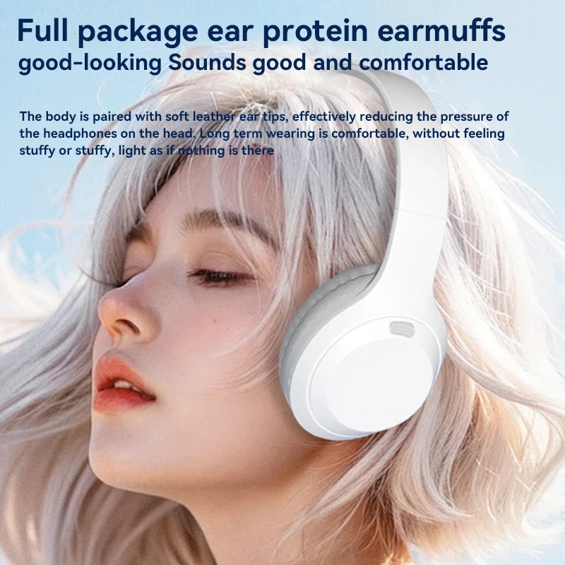 Xiaomi Wireless Headphones Bluetooth5.3 Headphone Foldable Portable 40mm Driver Game Music Over Ear 3D Stereo Headset With Mic