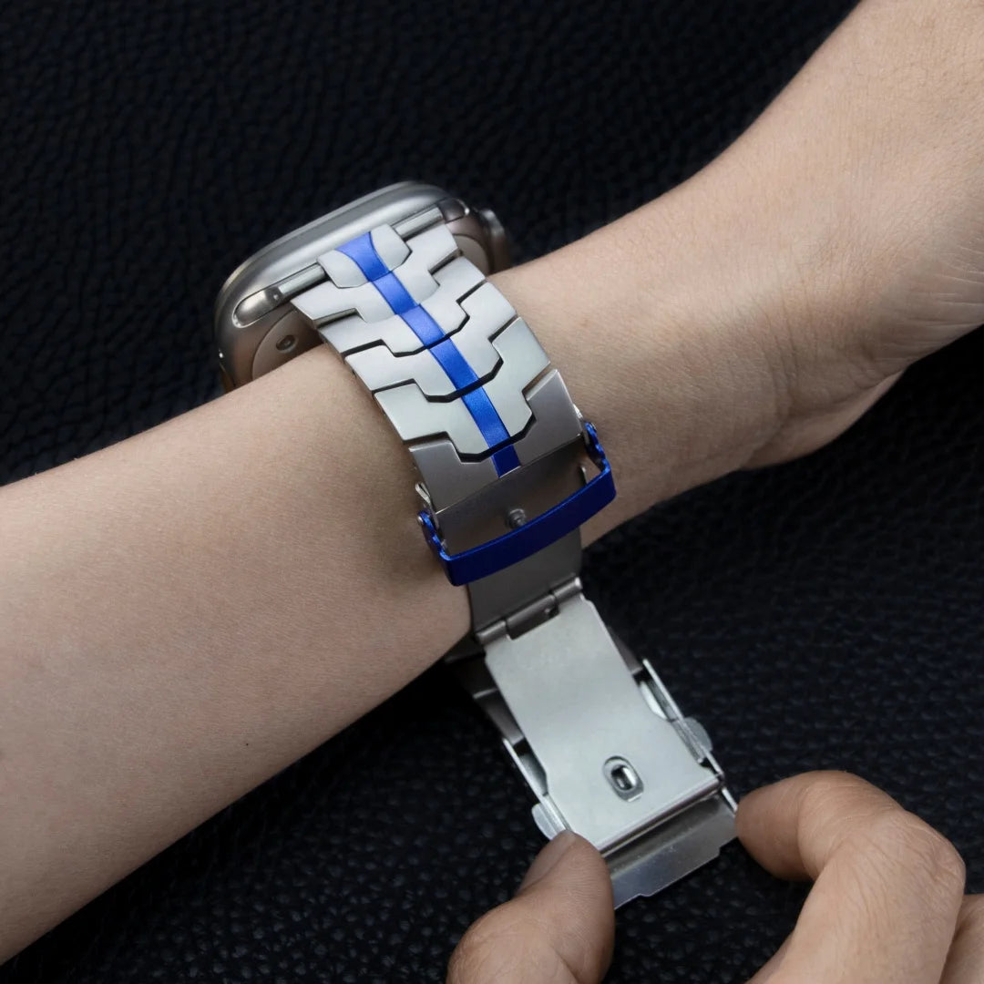 Stainless Steel Strap For Apple Watch Series 11 10 9 8 SE 3 46mm 45mm 42mm 44mm Metal Bracelet Band For iWatch Ultra 3/2/1 49mm