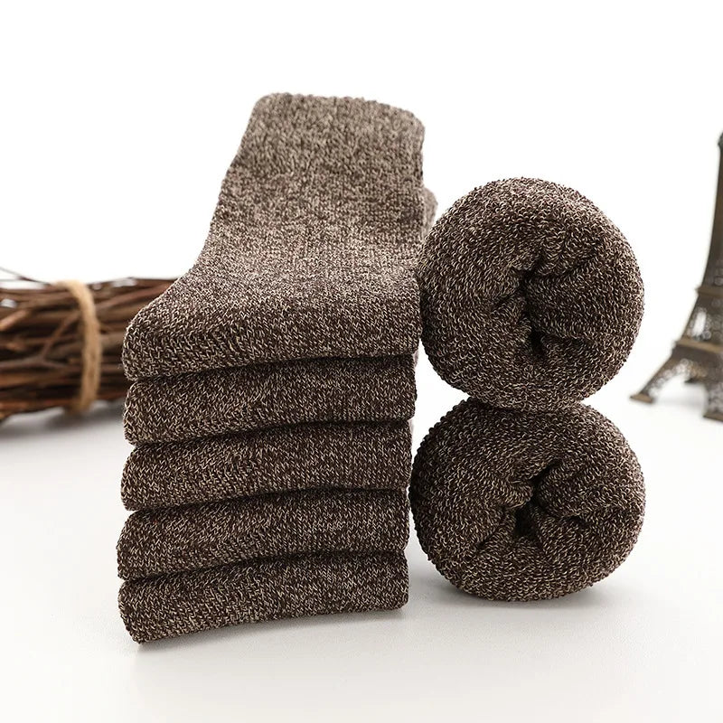 Thicken Wool Socks Men High Quality Towel Keep Warm Winter Socks Cotton Christmas Gift Socks for Man Thermal Against Cold Sock