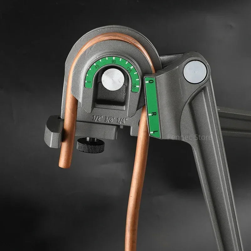 6/8/10mm Tubing Bender 3-in-1 Pipe Bender 180° HVAC Copper Aluminum Tubes Bending Tool for Air Conditioning Refrigeration Repair