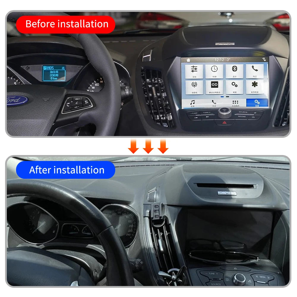 Phone Holder For Ford KUGA 2020 2019 2018 2017 2016 2015 Air Vent Mount Mobile Support GPS Stand Bracket Car Accessories