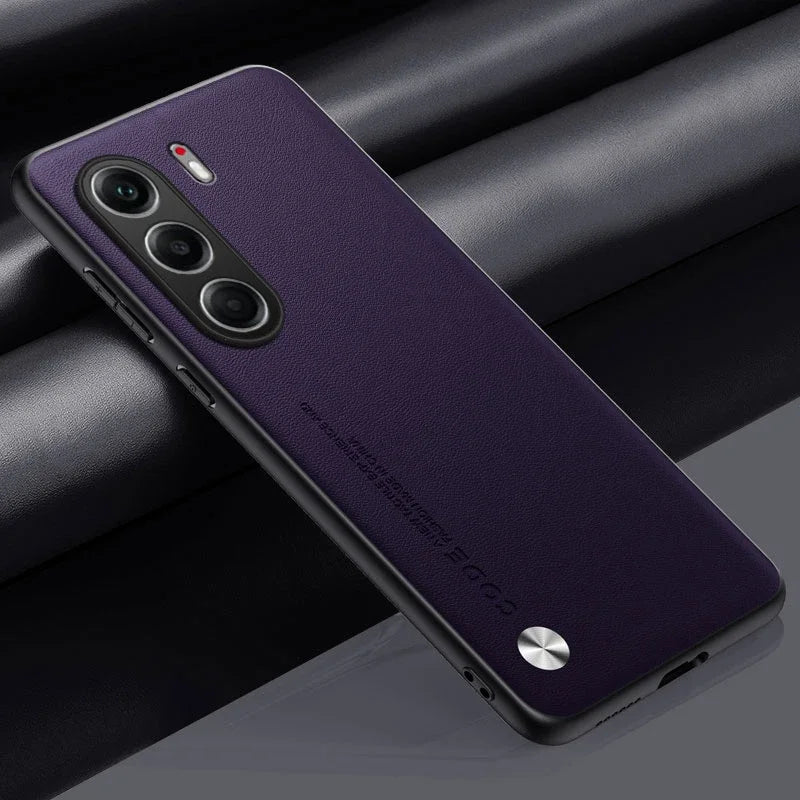 Luxury Ultrathin PU Leather Phone Case For Tecno Camon 40 Pro Plain Skin Shockproof Soft Back Cover For Tecno Camon 40 Premier