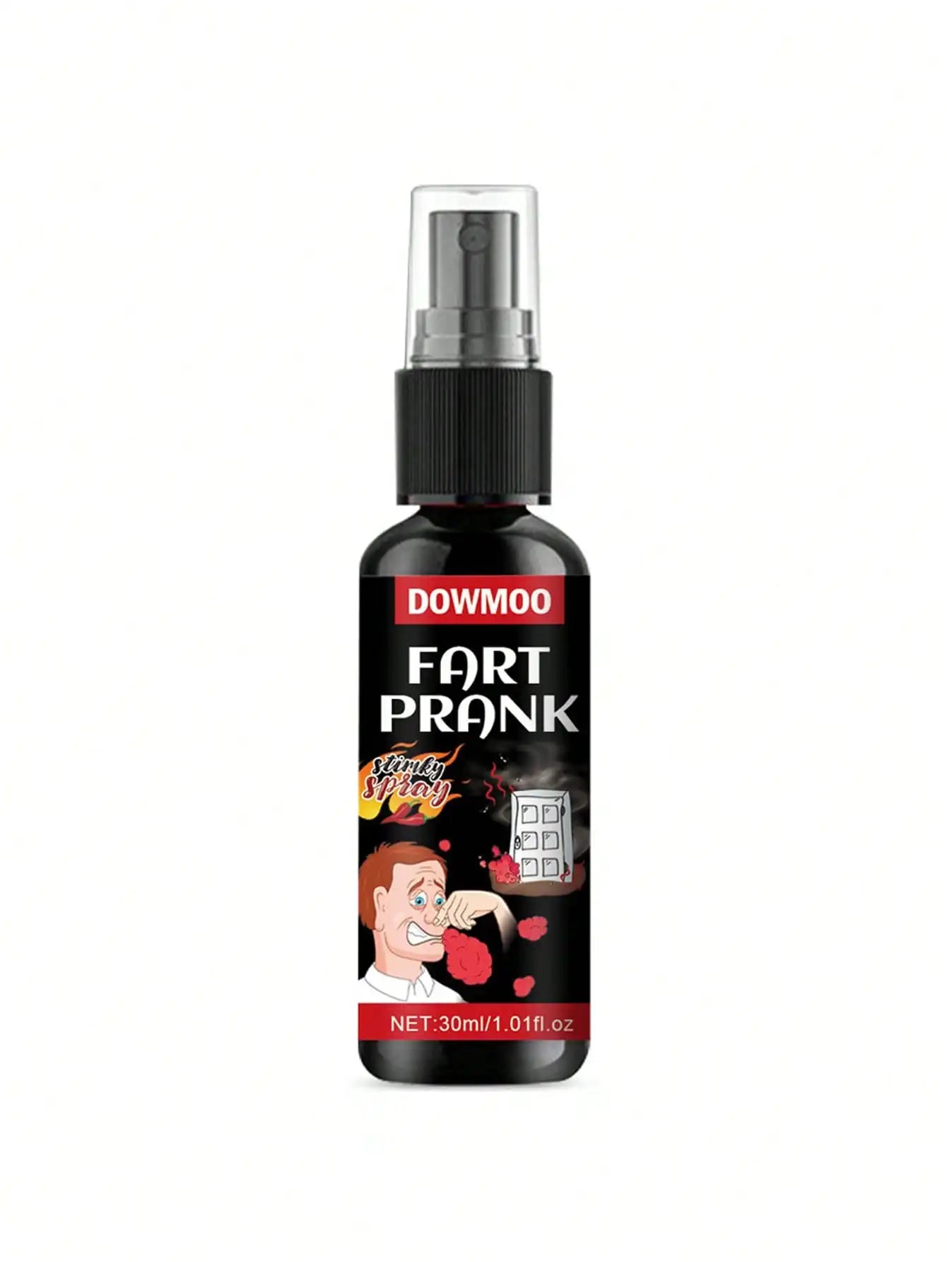 Prank Stink Spray & Fake Poop Bomb, Long Lasting Smell Gag Toy, Funny April Fools' Day Pranks Stress Relief Toy