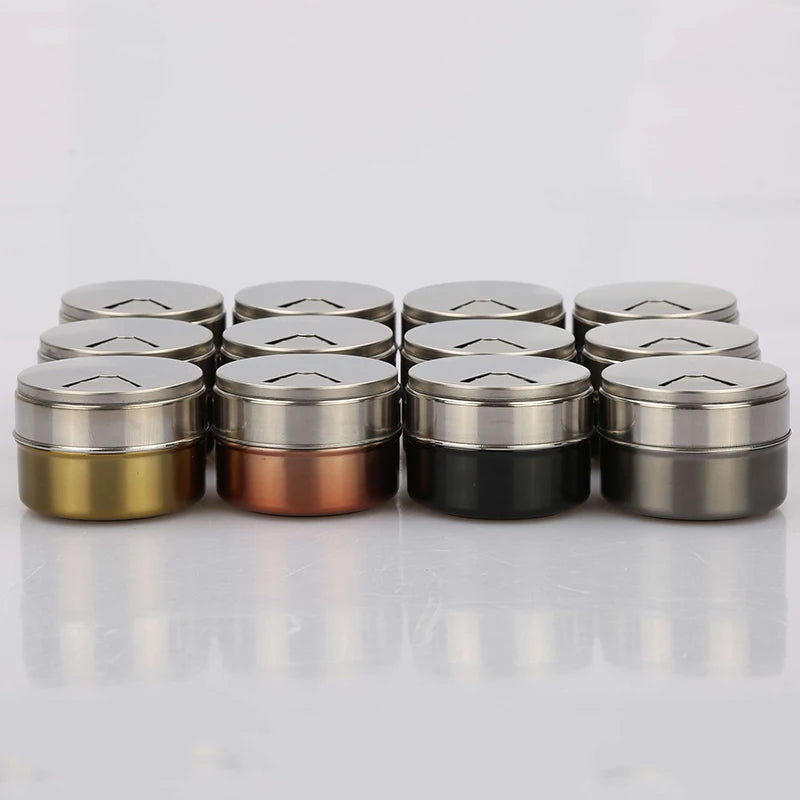 1~10PCS Magnetic Spice Jars Container Set Seasoning Bottle Pepper Storage Favor Of Elefants Kitchen Accessories Bottle Cocina