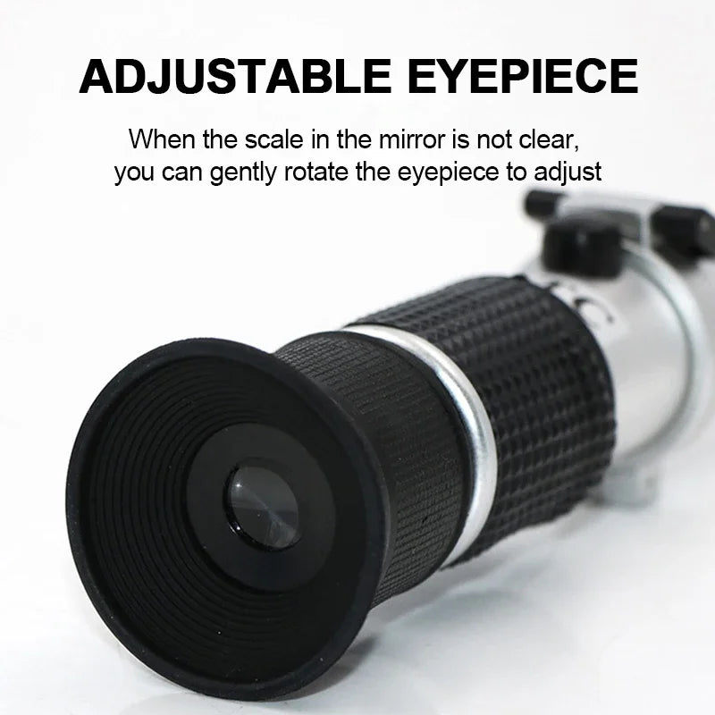 4in1 Car Urea Fluid Tester Antifreeze Densitometer Diesel Exhaust Battery Fluid Glass Freezing Point Water Coolant Refractometer