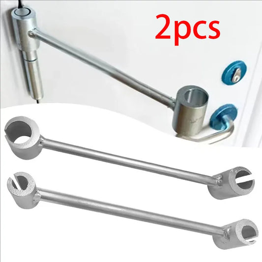 Double Head Door Hinge Repair Spanner Adjusting Door Hinge Gap Wrench Hinges Repair Wrenches Hand Tools Spanners for Round Bolt