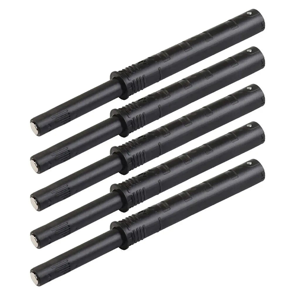 5Pcs Soft Quiet Close Closer Concealed Cabinet Rebounder Dampers Buffers for Kitchen Cabinet Drawer Furniture Door Stopper