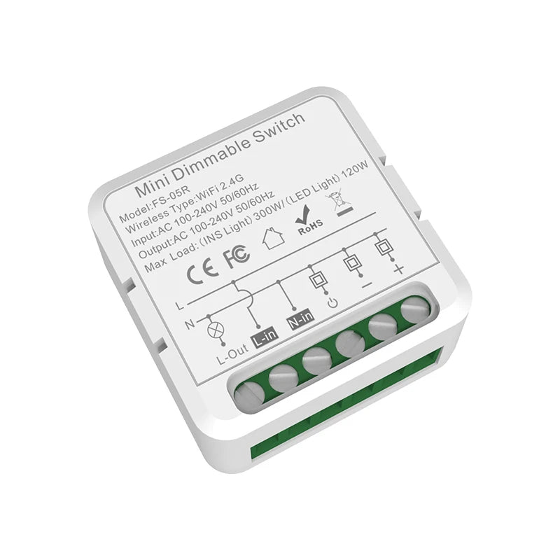Tuya WiFi/ZigBee Smart Dimmer Switch Module Light Switch AC110-240V DIY Switches Smart Life APP Work with Alexa Google Home