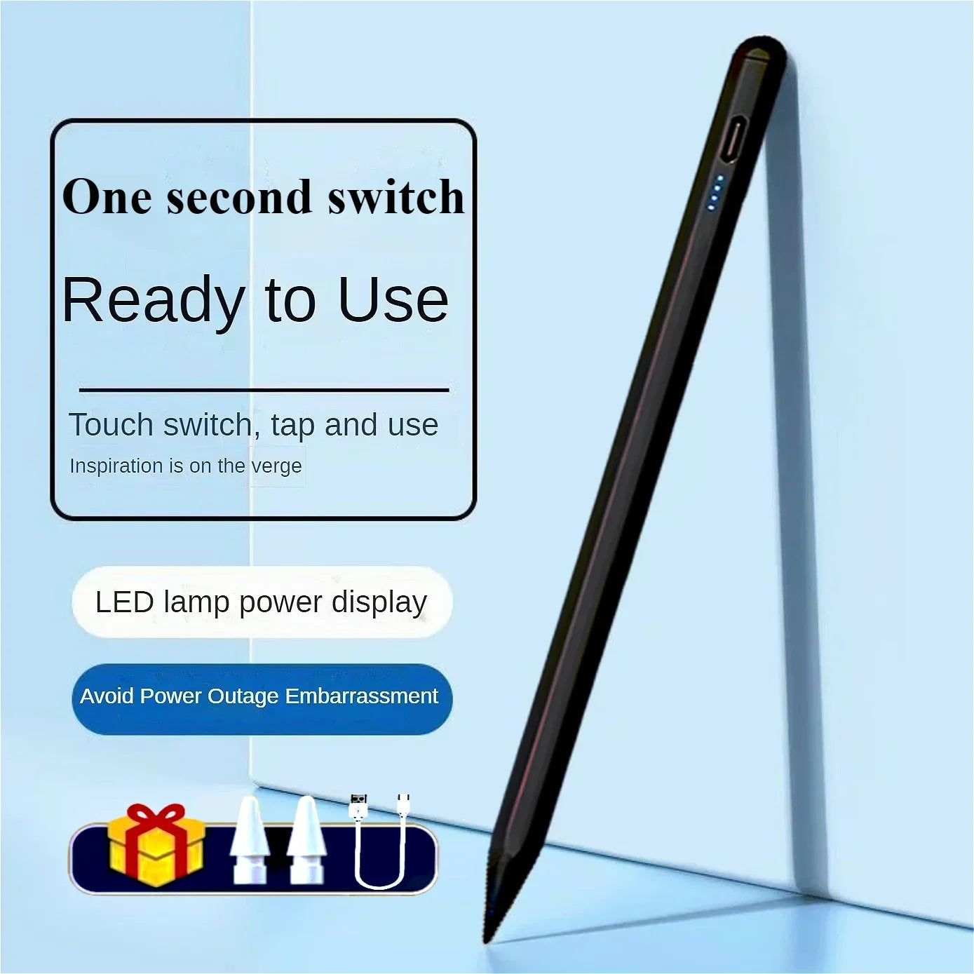 for Xiaomi Pad 6S pen For Samsung Pad without Palm Rejection Tilt,for Honor Redmi Pad Pro pen for All Android Tablet Phone Pen