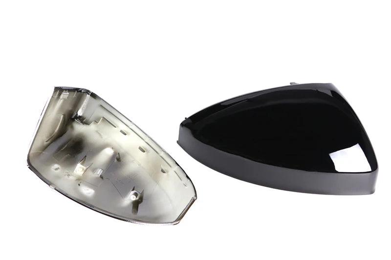 Carbon Fiber Glossy Black Replacement Rearview Side Mirror Cover Cap For Audi TT TTS RS TTRS MK3 8S 15-23 R8 2016-23 Replacement