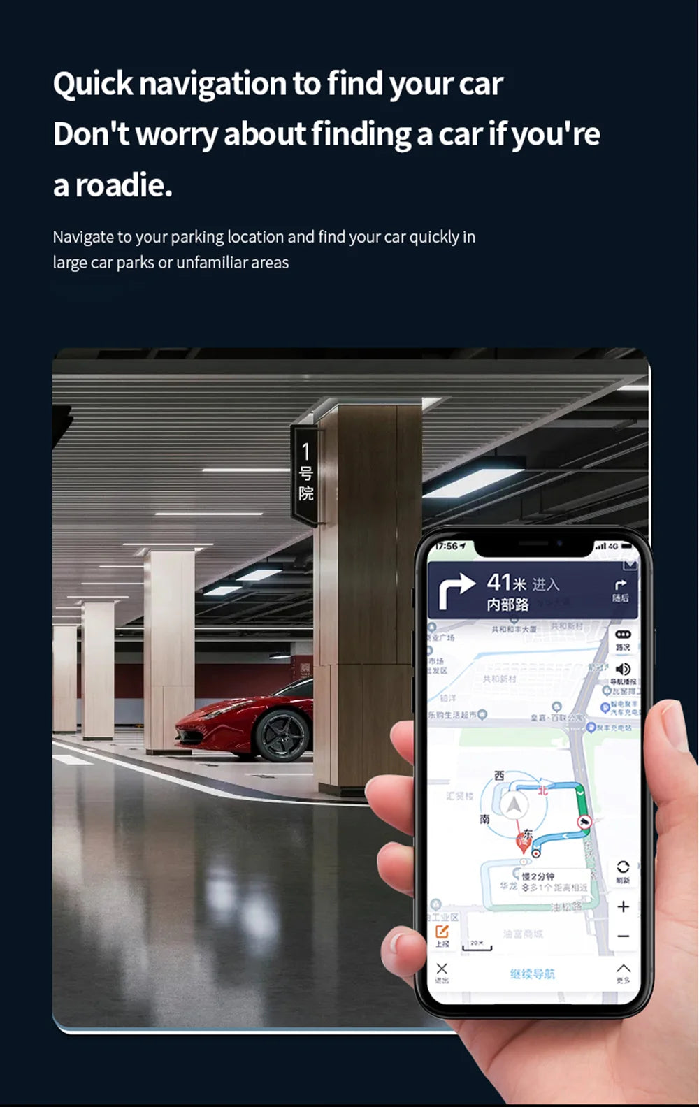 2Types 2 in 1 Mini GPS Car Tracker & Car Charger Real Time Tracking Anti-Theft Anti-lost Locator Support Apple Find My APP