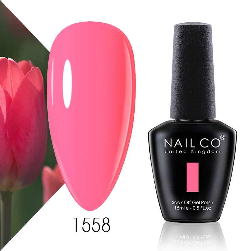 NAILCO 15ml Hema Free TPO Free Top Coat And Base Coat Art Design Gel Nail Polish Top Base Coat UV LED Soak Off Gel Nail Varnish