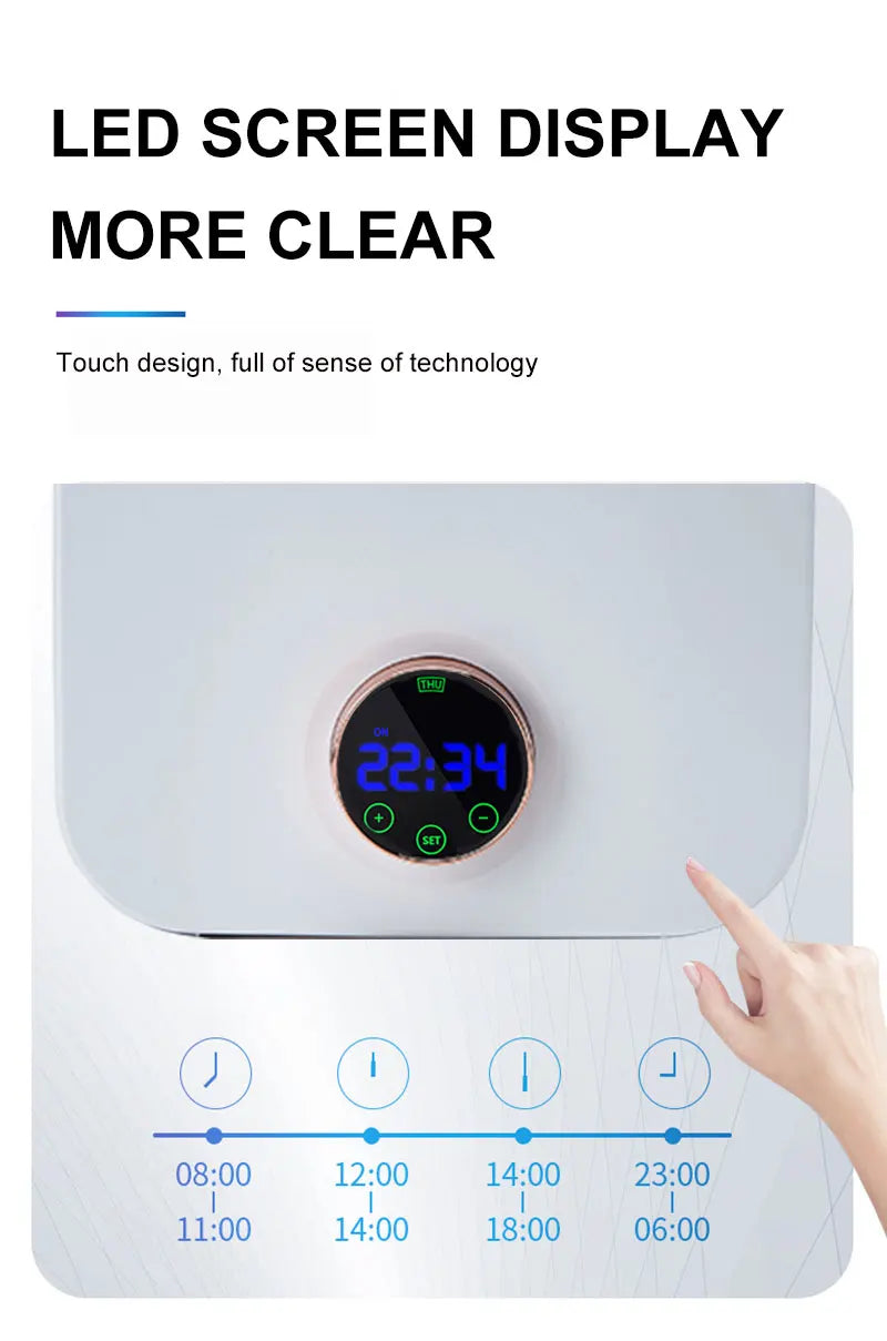 Smart Scent Air Machine For Home Hotel Collection Diffuser Wall Mounted Aroma Diffuser 150ML Waterless Essential Oil Diffuser