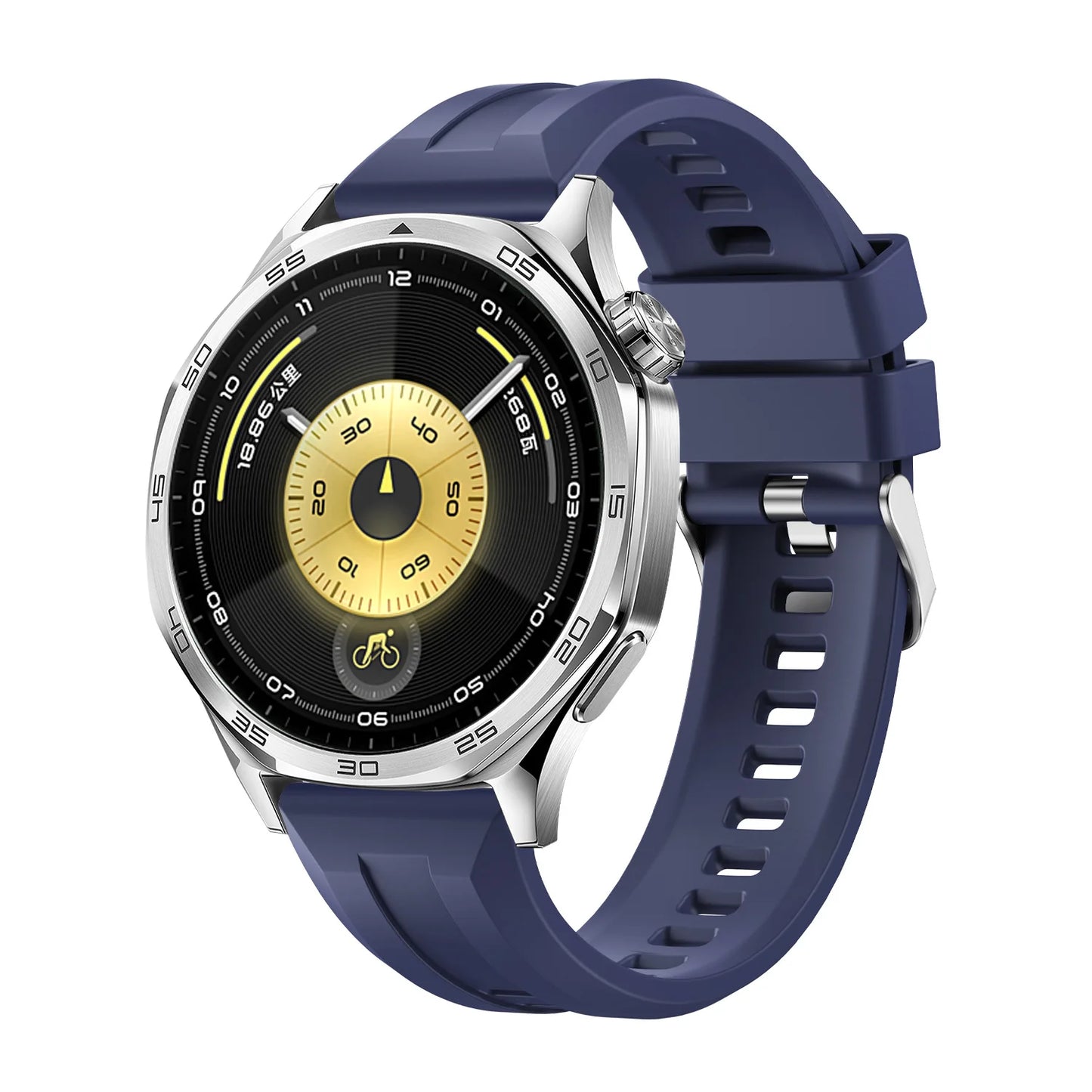 Official 22mm Strap For HUAWEI WATCH GT 6 5 4 46mm/Watch 4 5 Pro/WATCH GT 6 5 3 2 Pro 46 mm Composite Silicone Band Bracelet