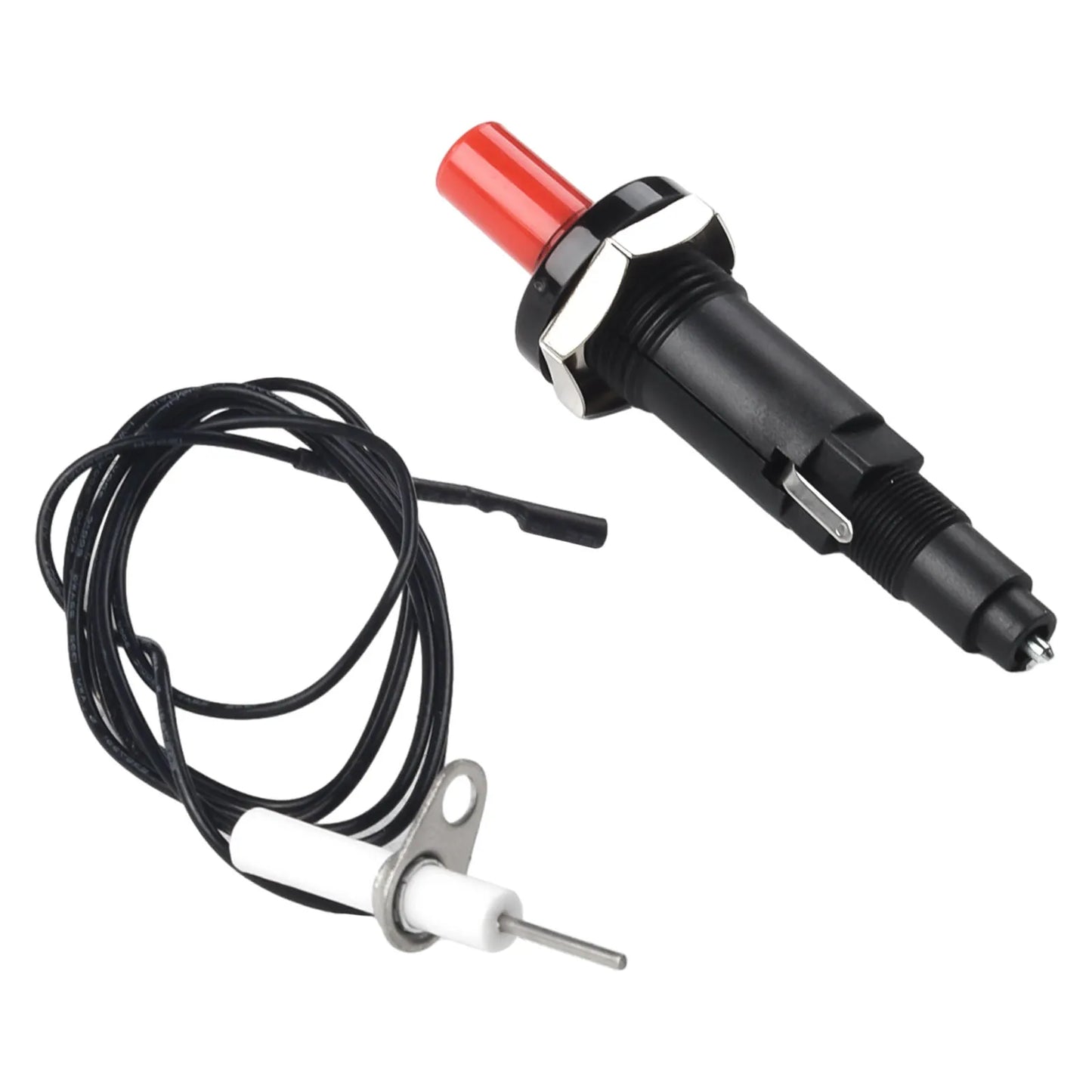 Outdoor Stove Electric Igniter Push Button Piezo Ignitor With Cable Spark Ignition Kit Portable BBQ Kitchen Lighters Home Appli