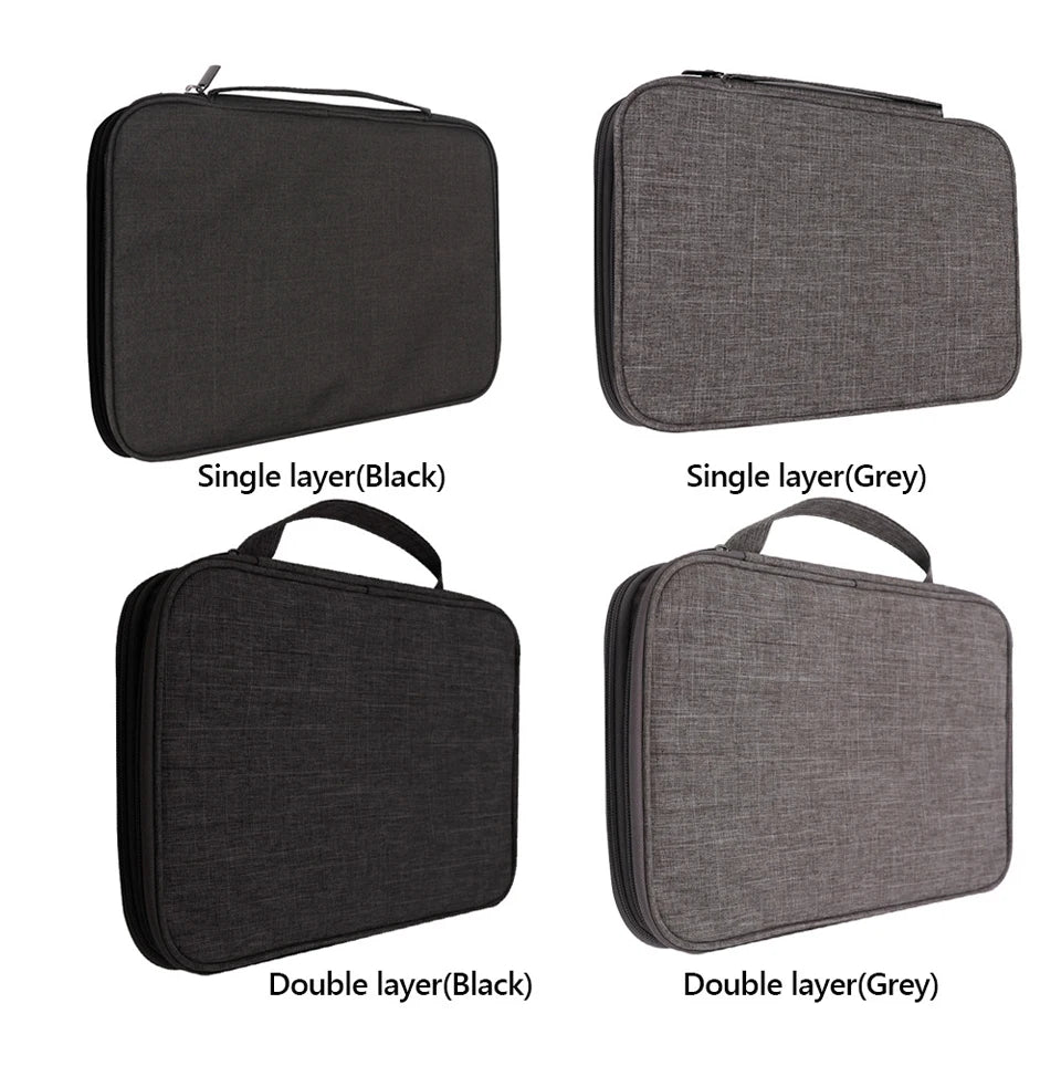 Watch Band Organizer - Watch Straps Holder Carrying Case Storage Bag Travel Pouch for Women Men Most Sizes of Watch Bands