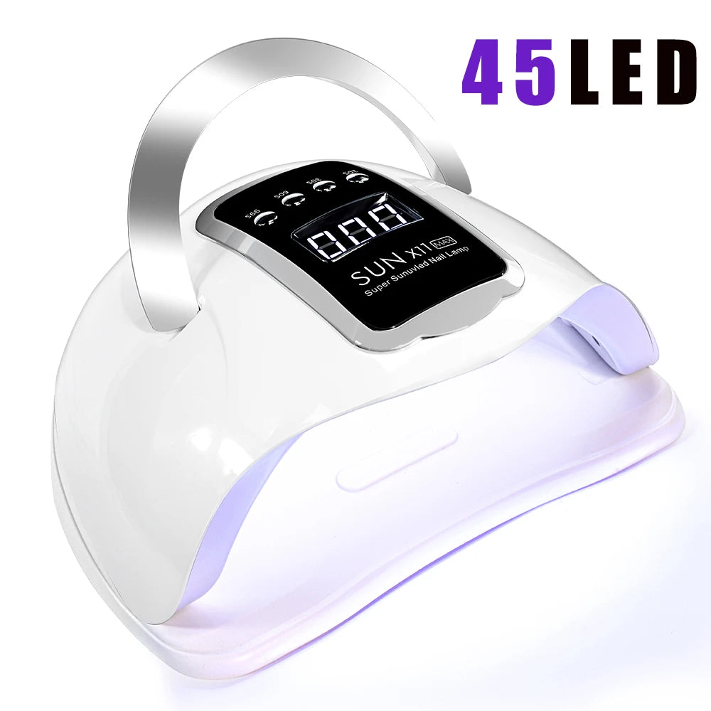 LIMEGIRL UV LED Light for Nails Polish Drying Lamp with Motion Sensing Manicure Pedicure Professional Home Salon Tool Equipment