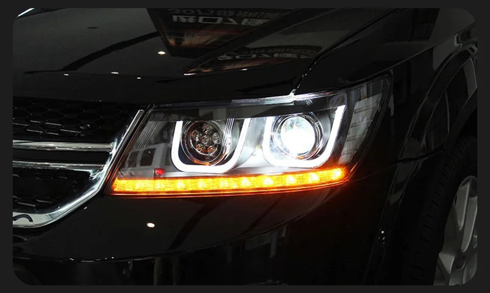 Car Lights for Dodge Journey LED Headlight 2008-2019 JCUV Head Lamp Drl Projector Lens Automotive Accessorie