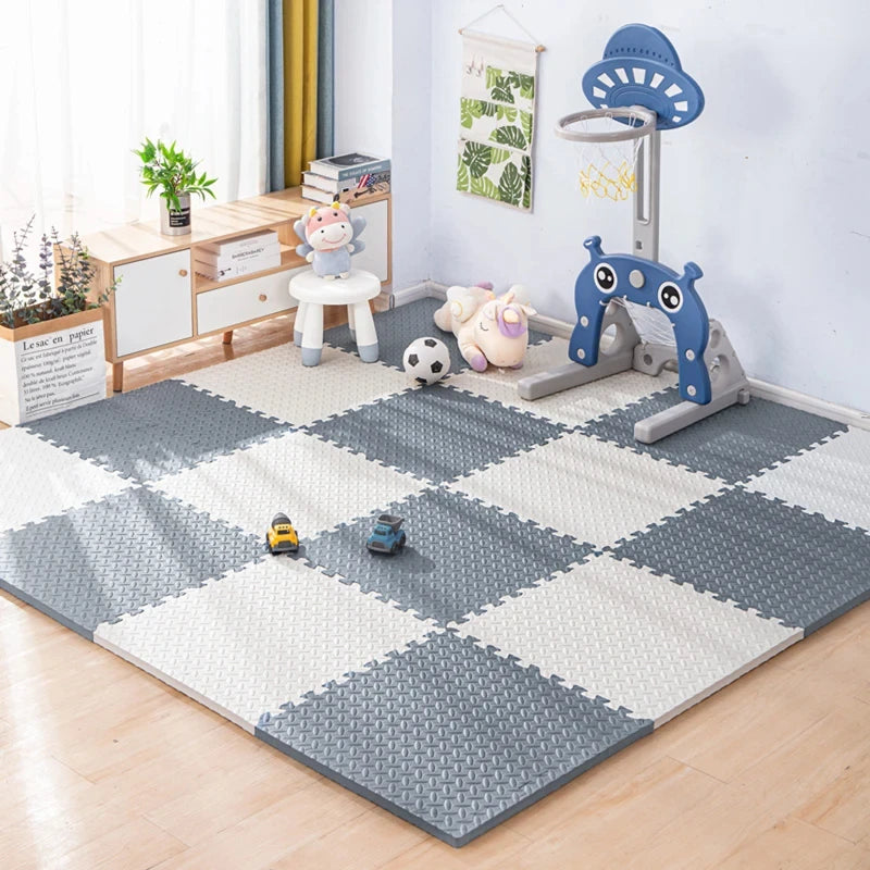 16pcs Baby Play Mat Carpet Puzzle Mats Floor Mat For Children Thick EVA Foam Rug Children Room Activities Mat For Baby 30x30cm