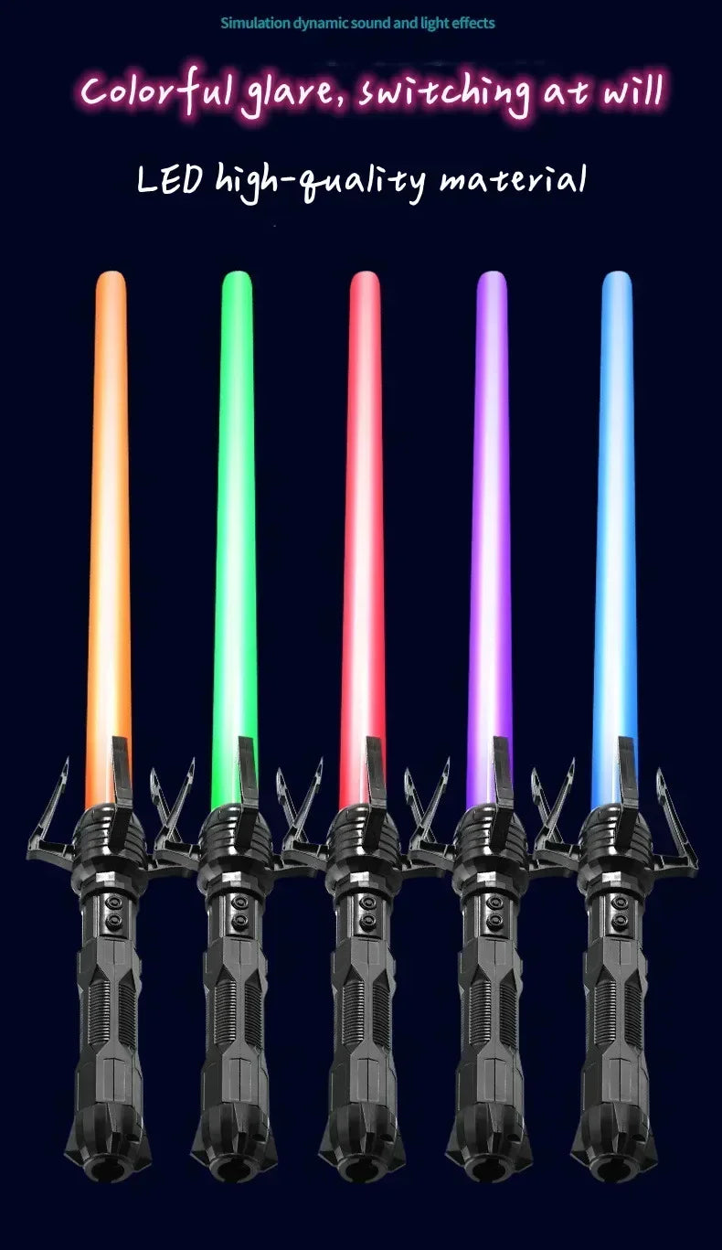 New Laser Sword Photography Props Lightsaber Luminous Glow Stick Laser Wand Children's Toys Gifts Outdoor Toys