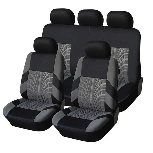 Customized Four Seasons Universal Polyester Full Set Car Seat Covers