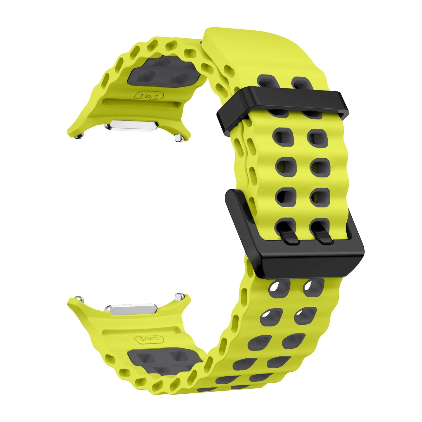 Ocean Strap for Samsung Galaxy Watch Ultra 2025 Sports Silicone Band for Galaxy Watch 8-7 Ultra 47mm Official Original Wristband