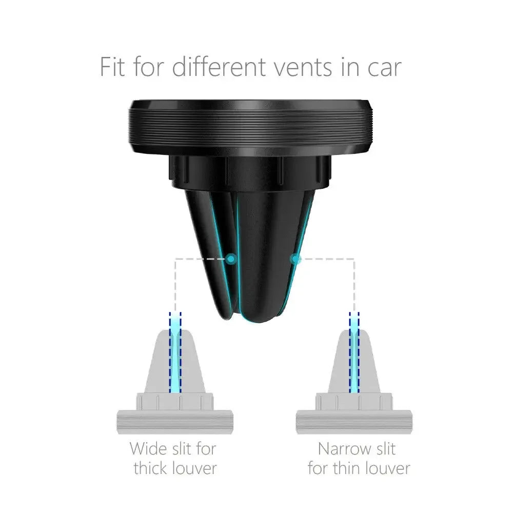 Magnetic Phone Holder in Car GPS Air Vent Mount Magnet Stand Car Mobile Phone Holder Car Accessories Interior Car Magnet Sticker